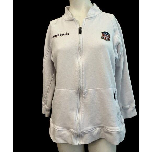 Women's Large Full Zip Sweatshirt Formula One Circuit of the Americas Jacket TX - Picture 1 of 10